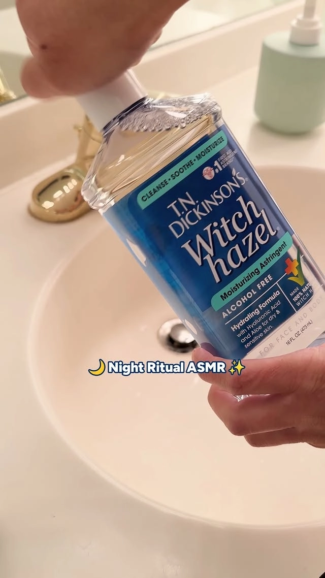Take a moment to relax with us. 😌✨

#TNDickinsons #TheresTNForThat #WitchHazel #NightRoutine #SelfCare