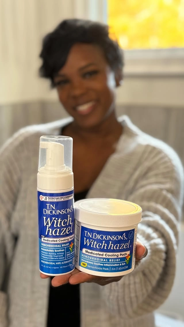 They tell you about the sleepless nights and diaper changes but not about the contractions, night sweats and hemorrhoids. Postpartum recovery is no joke, and you deserve gentle, effective relief that actually works.
 
@tndickinsons Medicated Cooling Foam and Medicated Cooling Pads are made with 100% natural, clinical-grade witch hazel and soothing aloe to calm irritated, burning, and sensitive skin.
They are perfect for hemorrhoids, perineal care, or those first few sore days after having your baby.
 
Remember, taking care of you is taking care of the baby. If you know a postpartum mama head to Amazon and add to cart!
 
#TNDickinsons #TheresTNForThat #ClinicalGradeWitchHazel #PostpartumRelief #tndickinsonspartner #PostpartumTruth #PPRecovery #PostpartumCare #FourthTrimester
