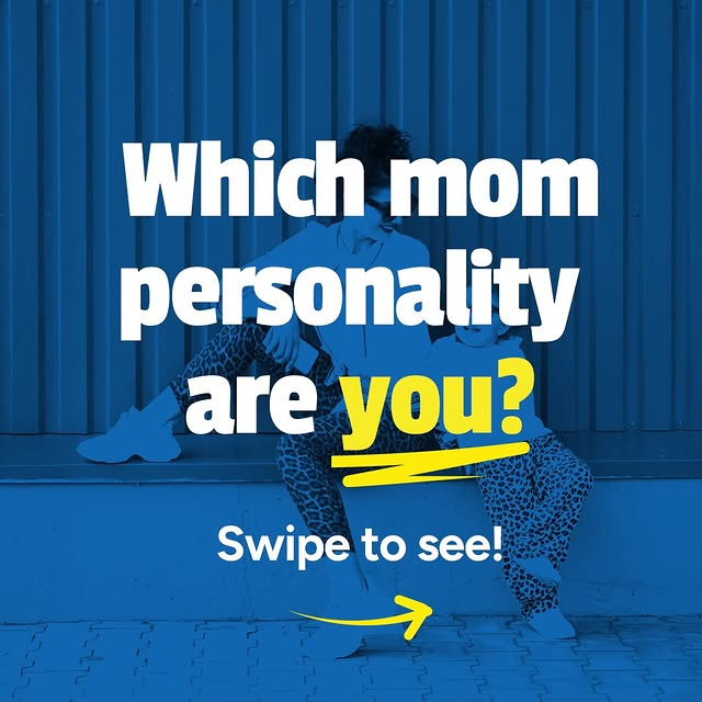 Photo by T.N. Dickinson's Witch Hazel on February 06, 2026. May be a meme of card and text that says 'Which mom personality are you? Swipe Swipetosee! to see! 一'.