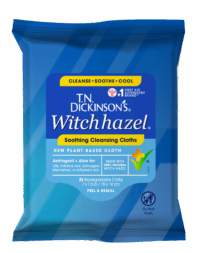T.N. Dickinson’s Witch Hazel cleansing cloths