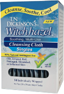 T.N. Dickinson’s Witch Hazel Cleansing Cloth Singles